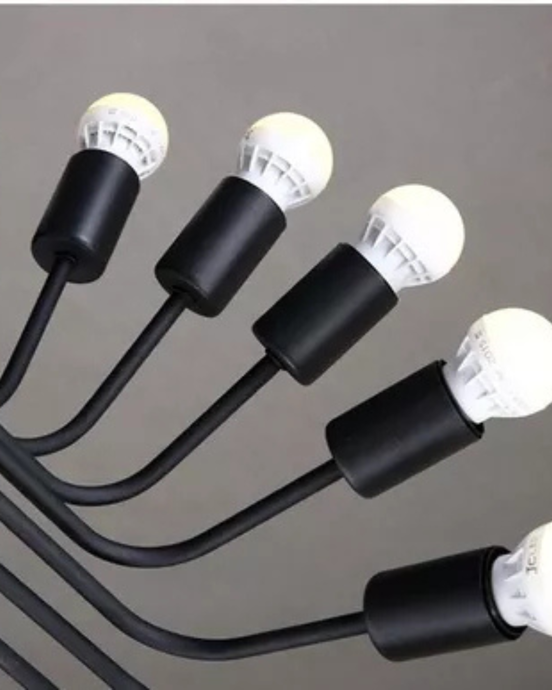 Lámpara Vintage Tipo Industrial En Espiral Para Techo Cev-26 E27 - NGR